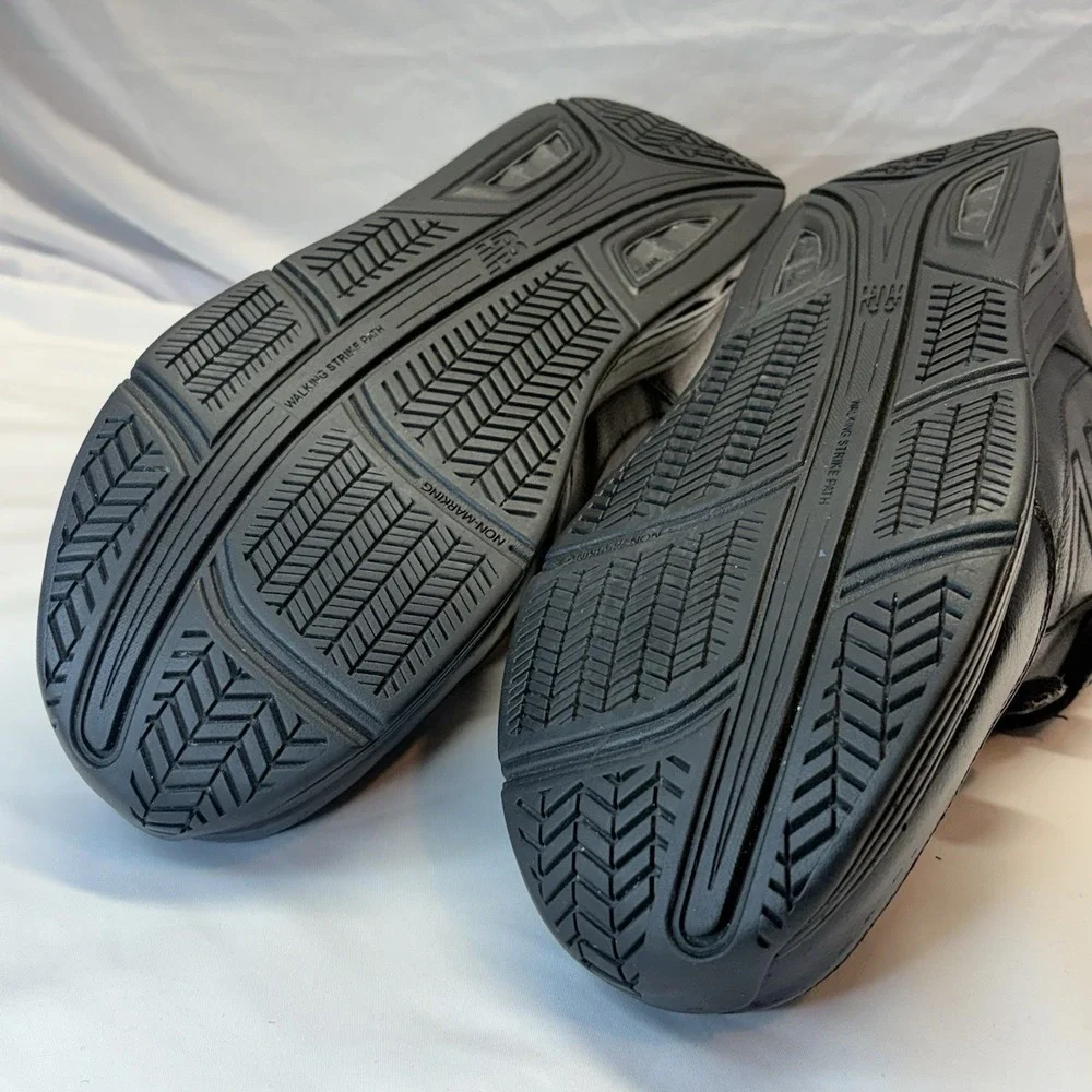 New Balance 928 V3 Walking Shoes Mens US 15 B EU‎ 50 Hook & Loop Black MW928HB3